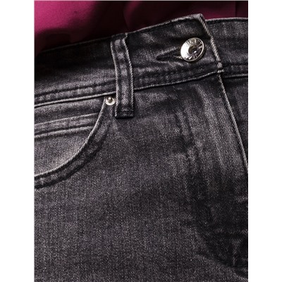 Прямые джинсы из эластичного денима