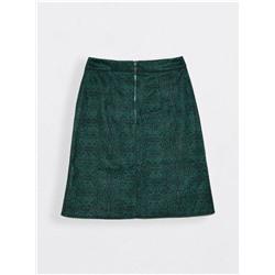 Юбки CONTE ATHENA Замшевая юбка А-силуэта со змеиным принтом