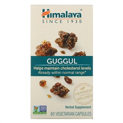 Himalaya, Гуггул, 60 растительных капсул