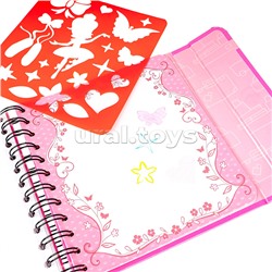 Компактные развивающие игры в дорогу "Рисуем в дороге. Балерины"