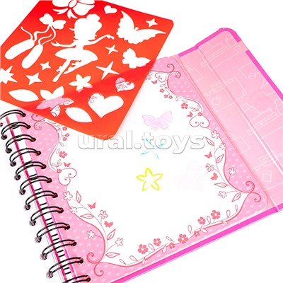 Компактные развивающие игры в дорогу "Рисуем в дороге. Балерины"