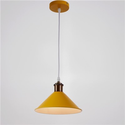 Светильник BayerLux 1244/1YL E27 40 Вт желтый 22×22×8.5-108 см