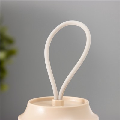 Светильник настольный «Звездное небо» 2 Вт LEd=3хАА бежевый 8×8×13 см