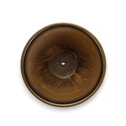 УЦЕНКА Горшок для цветов «Черное золото», 5 л, керамика, коричневый