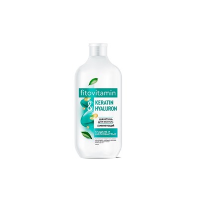 Fitovitamin Шампунь для волос 490мл Ламинирующий Keratin&Hyaluron