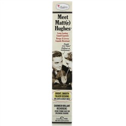 theBalm Cosmetics, Meet Matt(e) Hughes, стойкая жидкая помада, оттенок Committed, 7,4 мл