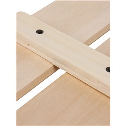 УЦЕНКА Полка вешалка с зеркалом, большая, 3 крючка