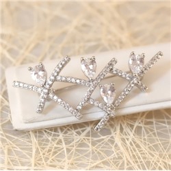 Брошь родий H01-8625