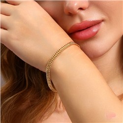 Браслет на руку ювелирная бижутерия Итальянское золото (покрытие желтое 14к), арт.213.994