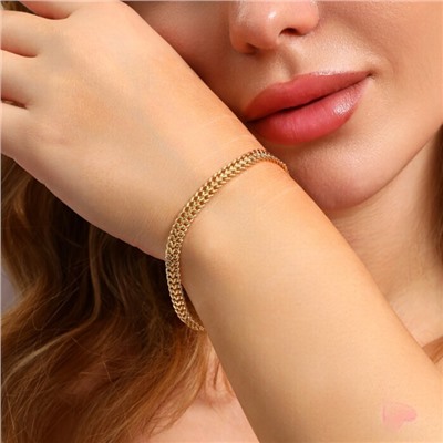 Браслет на руку ювелирная бижутерия Итальянское золото (покрытие желтое 14к), арт.213.994