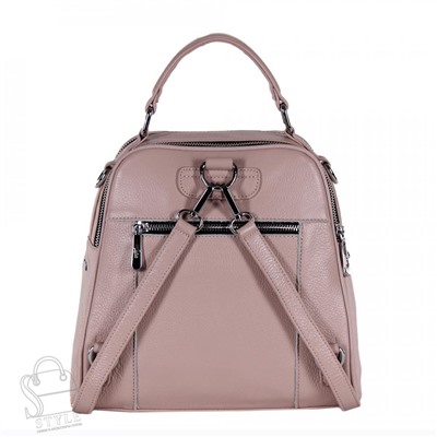 Рюкзак женский кожаный 99451 pink Velina Fabbiano-Safenta/30