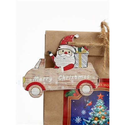 Чай подарочный в крафтовом пакете с игрушкой «С Новым годом», 50 г