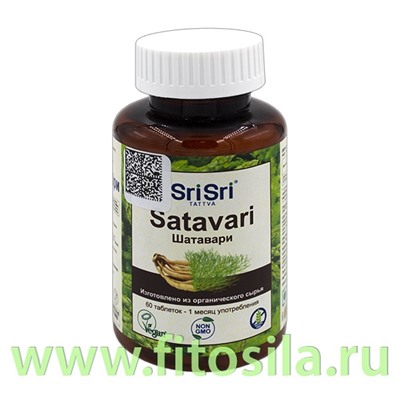 Шри Шри Таттва Шатавари 60 таб. БАД