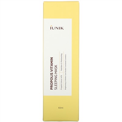 iUNIK, Propolis Vitamin Sleeping Mask, 60 ml