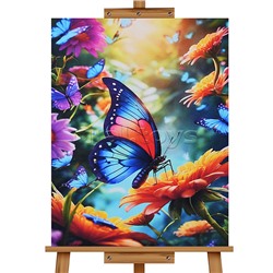 Мозаика алмазная "Бабочка" 30*40см.