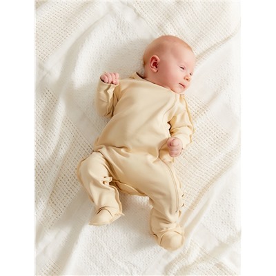 Комбинезон детский MINAKU Nature, рост 54-56 см, бежевый