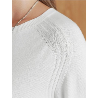 Джемпер тонкой вязки из хлопка с кашемиром