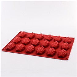 80335-380G Форма для выпечки кексов, пирожных, конфет, муссов силикон (х100)