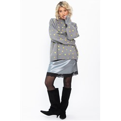 Юбка Игривое настроение (серебро) Ю14799-7М