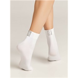 Полиамидные CONTE FANTASY Матовые носки с сияющей термоаппликацией Conte