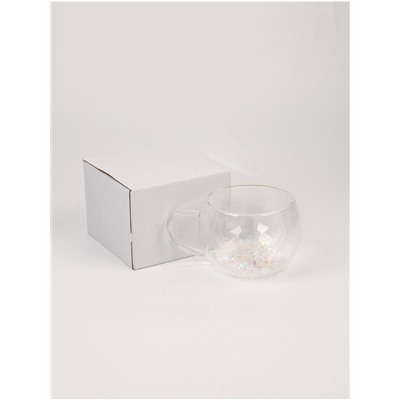 Кружка новогодняя с двойными стенками Snow, 300 мл