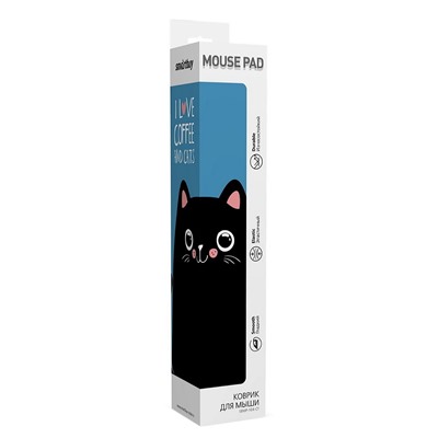 Коврик для компьютерной мыши Smart Buy SBMP-104-CT Cat S-size (blue)