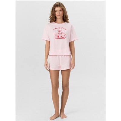 КОМПЛЕКТ ЖЕНСКИЙ (ФУТБОЛКА, ШОРТЫ) 592536