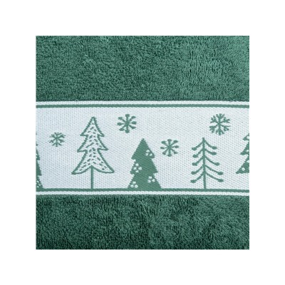 Полотенце махровое «Этель. Ёлочки», 50×90 см, хлопок 100%