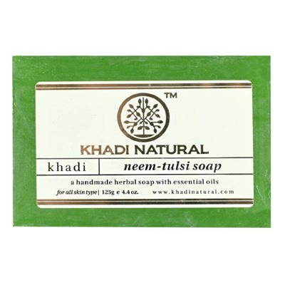 Khadi Natural Мыло "Ним и Тулси" 125 г