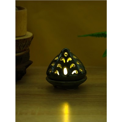 Подсвечник «Конус», 8.5×8.5×8.5 см, керамика, МИКС