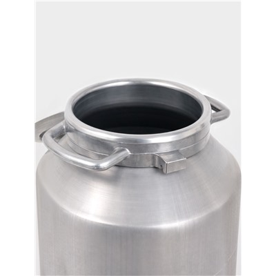 Бидон (фляга), 25 л, с крышкой, алюминий марки А5, толщина 2.4 мм