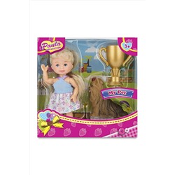 Игровой набор "Paula. С питомцем", с терьером Игрушки разных брендов, 267856