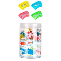 Точилка пластиковая пластик ассорти EH032 (1480770) Deli