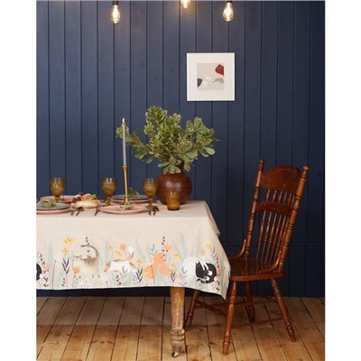 Скатерть «Этель» Meow149×110 см, 100% хлопок, саржа 190 г/м²