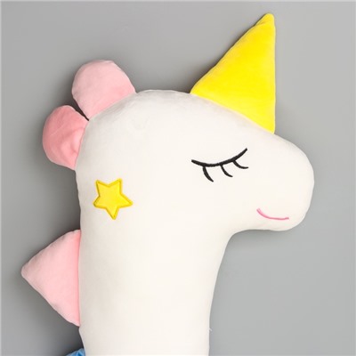 Мягкая игрушка без наполнителя «Единорог», 105 см, цвет белый