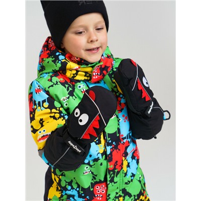 Варежки текстильные для мальчиков