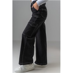 Джинсы палаццо для девочки Happyfox