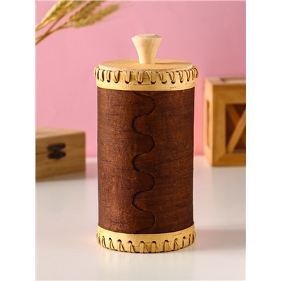 Туес «Россия», банка для хранения, береста