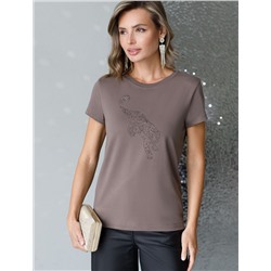 VILATTE Футболка D49.123