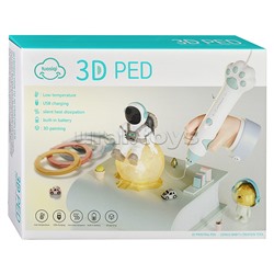 Набор для рисования с 3Д ручкой "Лапка" в коробке