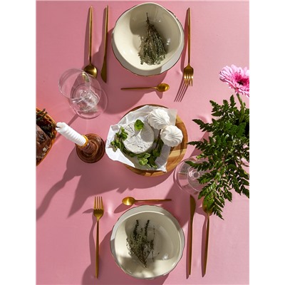 Скатерть «Этель» Rosy, 150×110 см, розовая