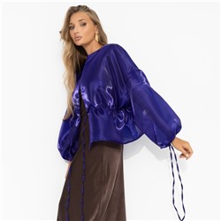 Жакет эффектный, Вершина восхищения (синий)