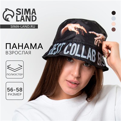 Панама Best collab, чёрная