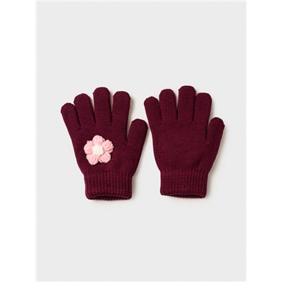 Перчатки трикотажные для девочек