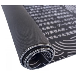 Коврик для мышки и клавиатуры 80х30 см "CYBER MEDIUM BE MINE" черный LXMSPCM-BM LOREX