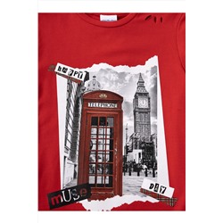 Фуфайка трикотажная для девочек (футболка) PLAYTODAY, 1239826