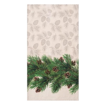 Полотенце «Этель» Еловые ветви 40×67 см, 100% хл, саржа 190 г/м²