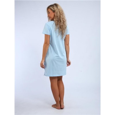 Сорочка "Агнесс" (Голубой)