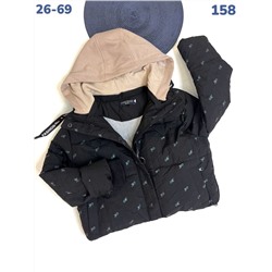 Куртка 158 черный