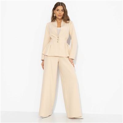 Брючный костюм нарядный, Время знаков (2 в 1, тихая роскошь)